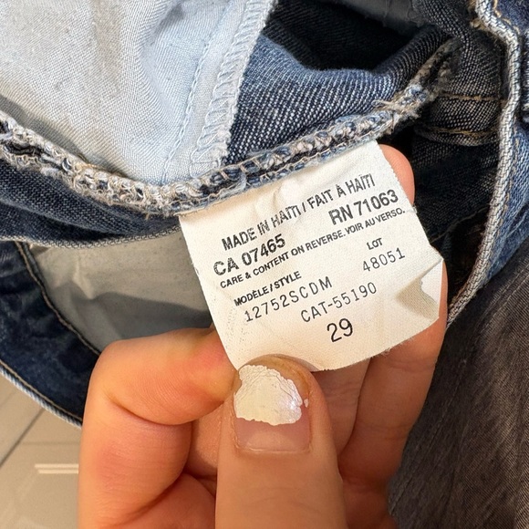 VINTAGE GASOLINE BRAND HIGHRISE BOHO JEANS - Picture 8 of 9